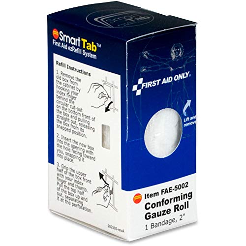 2 Inch Gauze Roll Bandage - Sterile Conforming Wound Dressing, Pack of 2