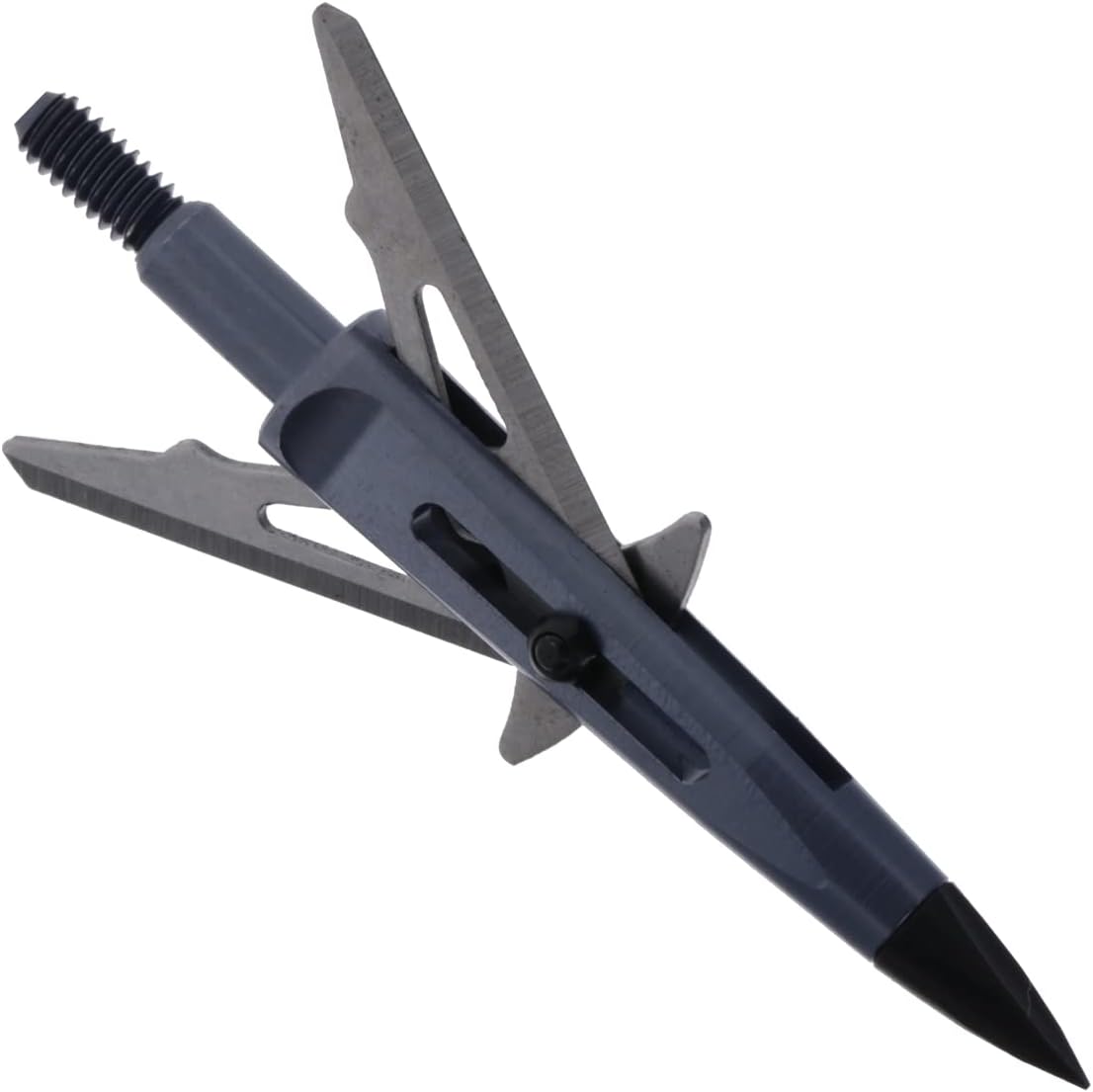 New Archery Products Killzone 2 Blade Rear-Deploying Bow Hunting Mechanical Broadheads with 2" Cutting Diameter & Spring-Clip Design - 3 Pack