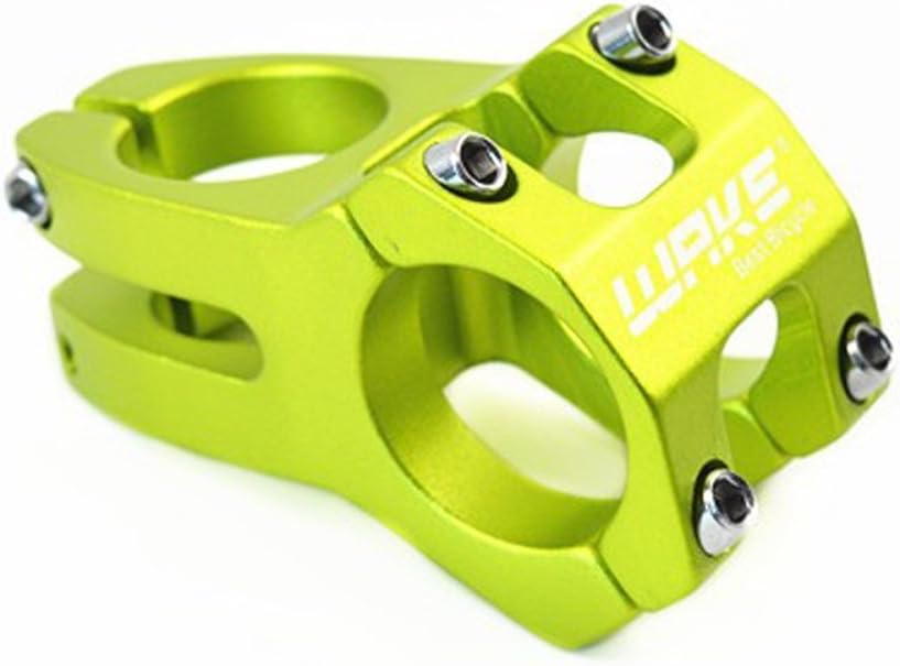 31.8 Stem 45mm Bike Stem Wake Mountain Bike Stem Short Handlebar Stem for Most Bicycle, Road Bike, MTB, BMX, Fixie Gear, Cycling (Aluminum Alloy, Black Blue Gold Red)