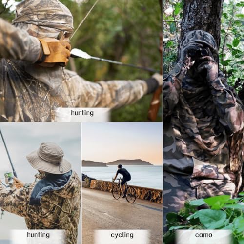 Breathable Mesh Face Mask for Men and Women - UV Protection & Windproof Balaclava