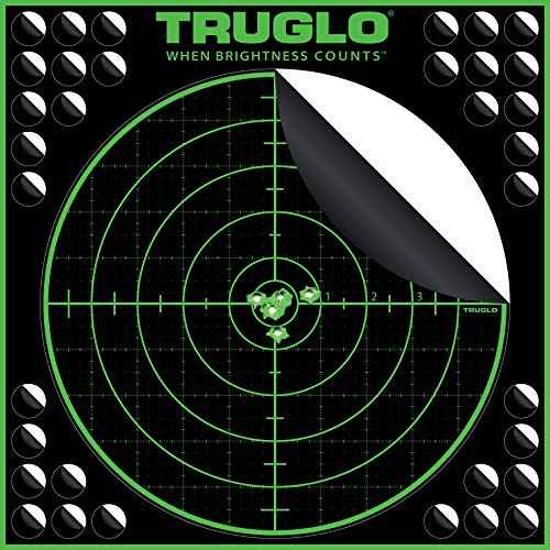 Truglo TRU-See 100-Yard Reactive Splatter Target, 25-Pack, Green