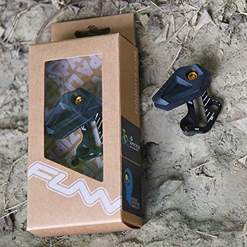 Funn Zippa Lite MTB Chain Guide, E-Type Mount (SRAM S3 Compatible), 26T-36T, Bicycle Chain Protector