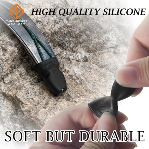Silicone Limb Tip Protectors for Recurve & Longbow - 4 Pack Archery Accessories