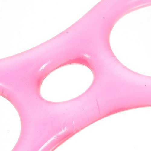 Toddmomy Figure 8 Resistance Band Elastic Pull Rope Silicone Yoga Pull Rope Arm Back Shoulder Stretching Bands for Women Fitness Training Workout