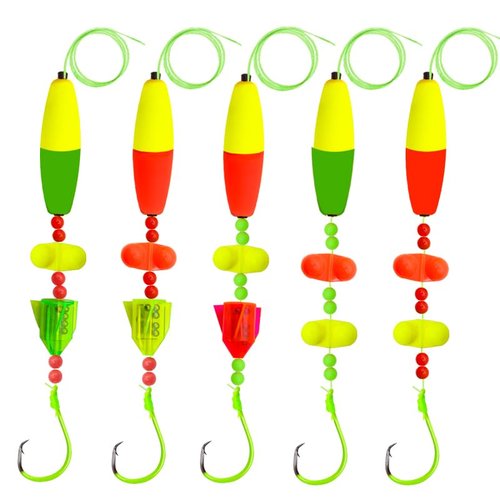 NGOFF-Catfish Bait Strange Cat Fish Rig Catfish Rattle Floater Catfish Tackle (8/0、40LB)