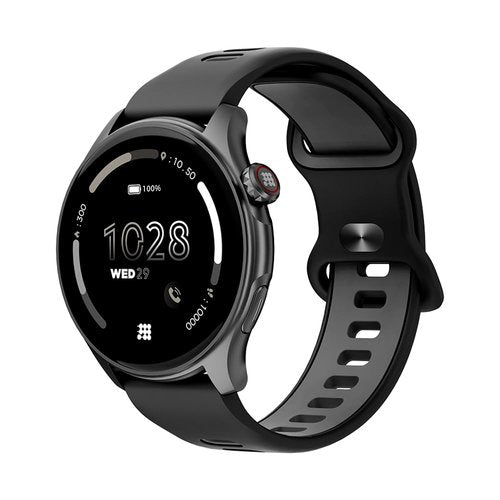 Cubitt Aura Smartwatch/Fitness Tracker with 1.43" Touch AMOLED Screen, Bluetooth Calling, 60+ Sports, Blood Oxygen, Heart Rate, Stress/Sleep Monitor, Waterproof, Step Counter, Compass Support