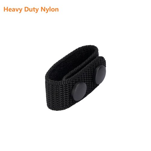 TACNEX Duty Belt Keepers w/Loop Liner Nylon Utility Belt Stays Holder Tactical Belt Retainer for 2" Wide Belt 4PCS