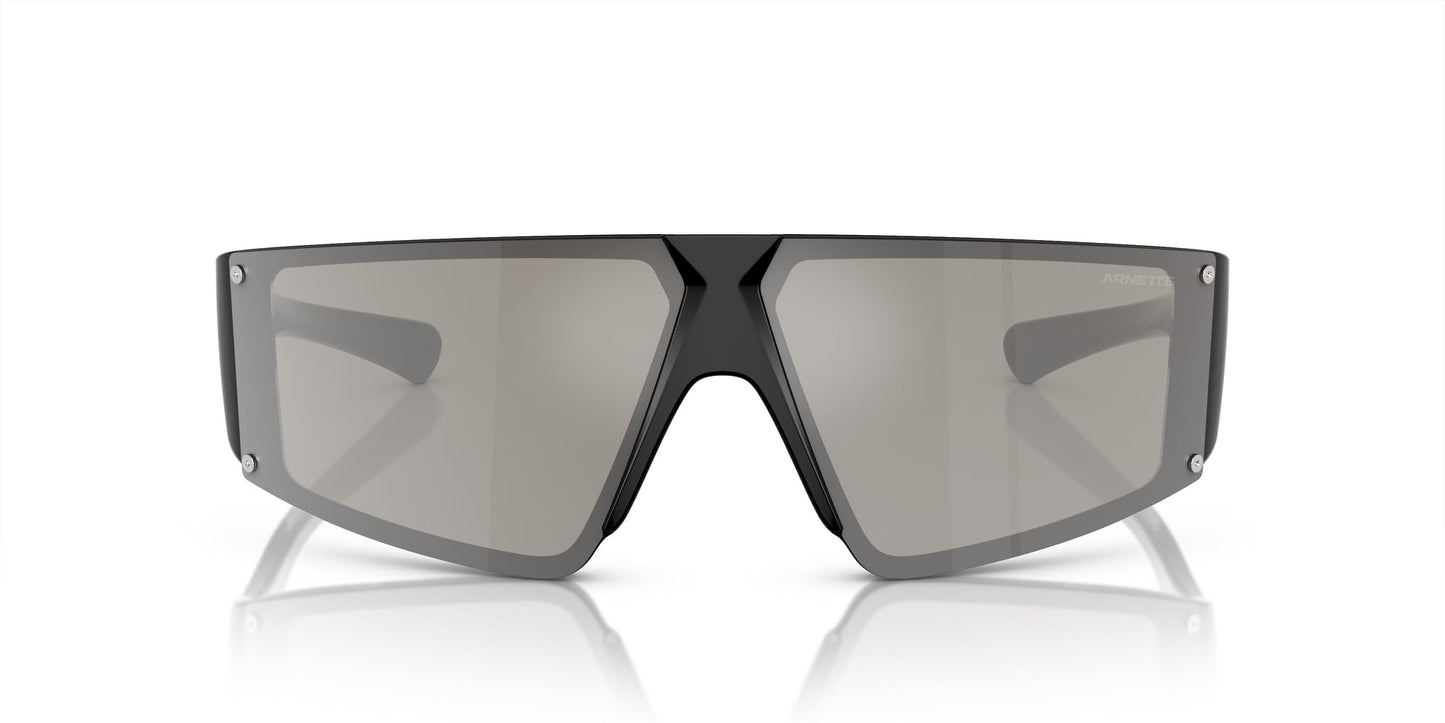 ARNETTE Sunglasses AN 4332 29006G Saturnya Black Light Grey Mirr
