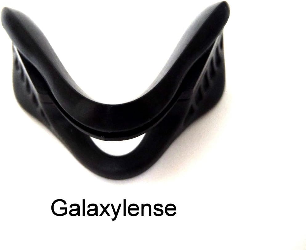 Galaxy Nose Pads Rubber Kits Compatible For Oakley M2 Frame Sunglasses Black Color