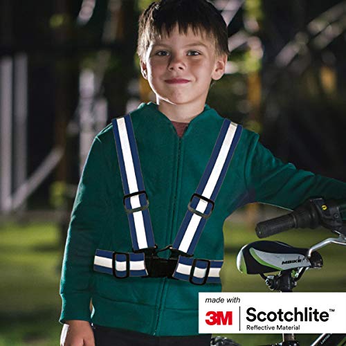 Kids Reflective Cross Belt - Hi Vis Adjustable Safety Harness