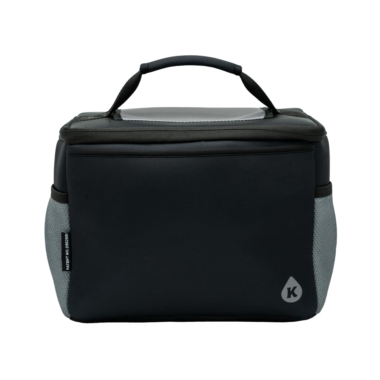 anga Softside Cooler Insulated Lunch Box - 4 Layer Insulation Drink Cooler for Food, Snacks, Can Beer and Seltzers - Leak Proof and Durability Tested - Kanga Brew Box (Midnight)