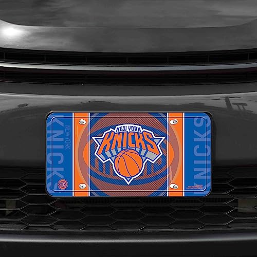 New York Knicks NBA Team Metal Auto License Plate 6x12 Inches - Car Truck SUV Decor - Variation of THIS listing