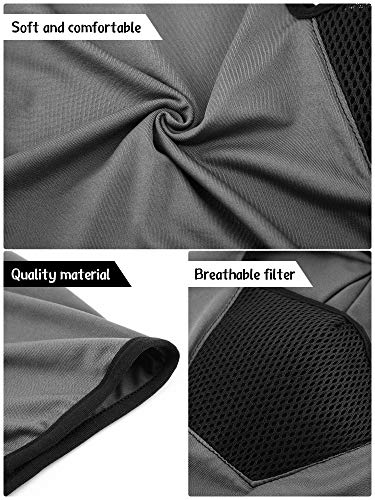 Balaclava Ski Mask for Men Women - Solid Colors - 4 Pack