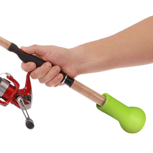 MiOYOOW Fishing Rod Butt Cushion, Portable Belly Top Fishing Pole Support Sea Fish Tackle Accessories for Boat Fishing Rock Fishing