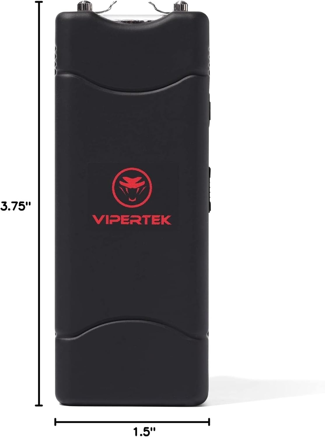 VIPERTEK VTS-881 Micro Stun Gun for Self Defense Rechargeable with LED Flashlight