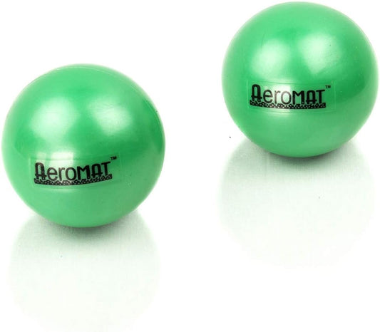 AEROMAT Mini Weight Balls - Come in Pairs - 3.5" Diameter - Intended for Strength Training /Rehabilitation Exercises