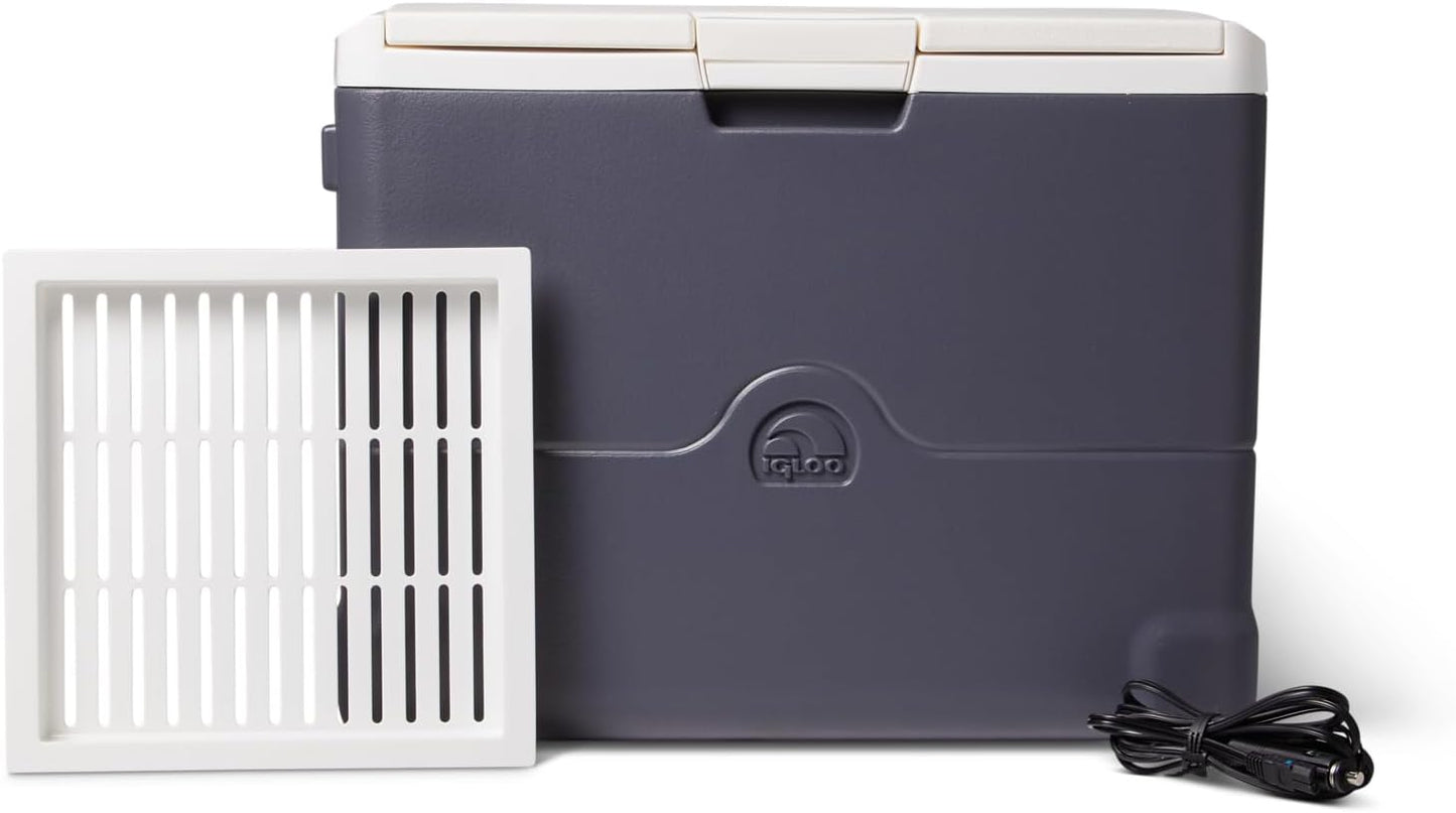 Igloo Iceless Thermoelectric Cooler, Portable Cooler Electric, Plug-in 12V Camping Fridge Cooler, Electric Ice Chest, Hielera Electrica