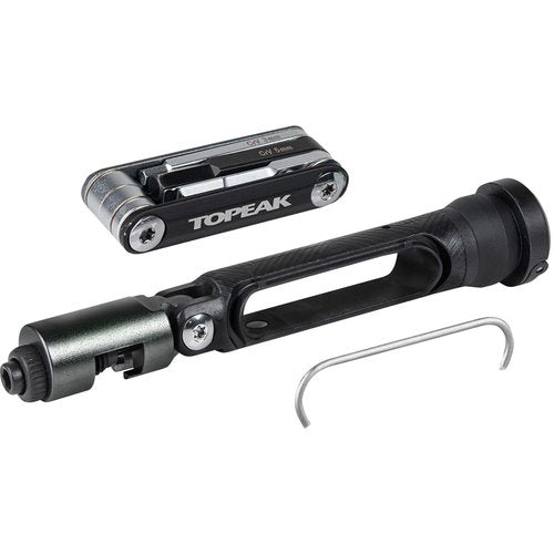 Topeak BB Hide'n Tool, fit Hollow BB, Integrated 7 Function Metal Mini Tool and 13 Speed Chain Tool