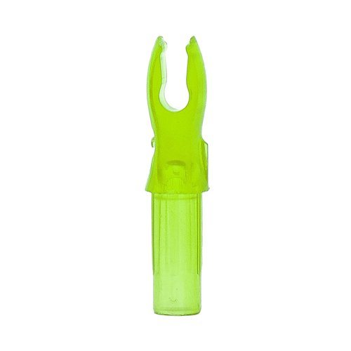 Bohning A Nock, for .204 Shafts (Small, X-Nocks, 5mm) 12 Pack, Kiwi