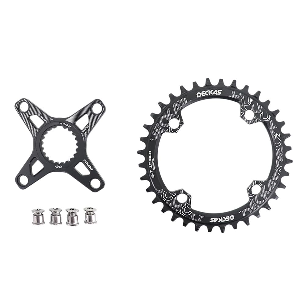 DJC 104BCD Chainring Round for Shimano Direct Mount Spider Adapter Set 12s 12 Speed Crankset M6100 M9100 M9120 M8100 M8120 M8130 M7100 MT900 XTR SLX