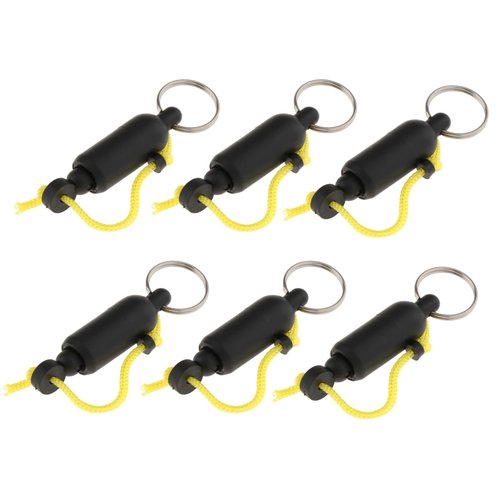 6Pcs Planer Release Clips Heavy Tension Snap Release Clip Mini-Otter Planer Release for Off Shore Fishing