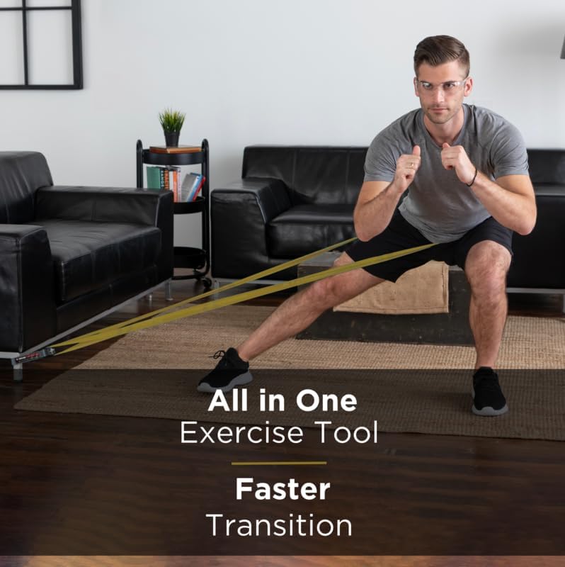 THERABAND CLX Resistance Band with Loops - Versatile Workout Tool for Strength Training