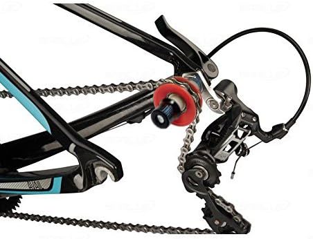 SABLUE Bicycle Bike Chain Keeper Holder Dummy Sleeping Hub Tool (01 Black)