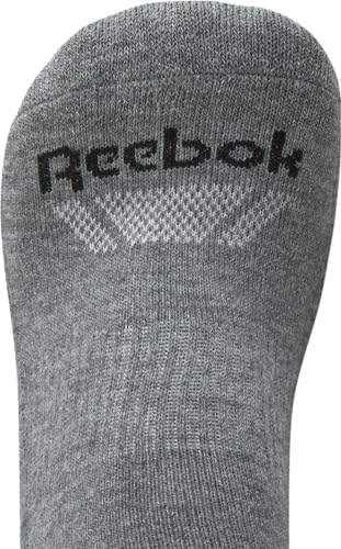 Reebok Boys Low Cut Socks 6-Pack Moisture-Wicking Cushioned Ankle Socks