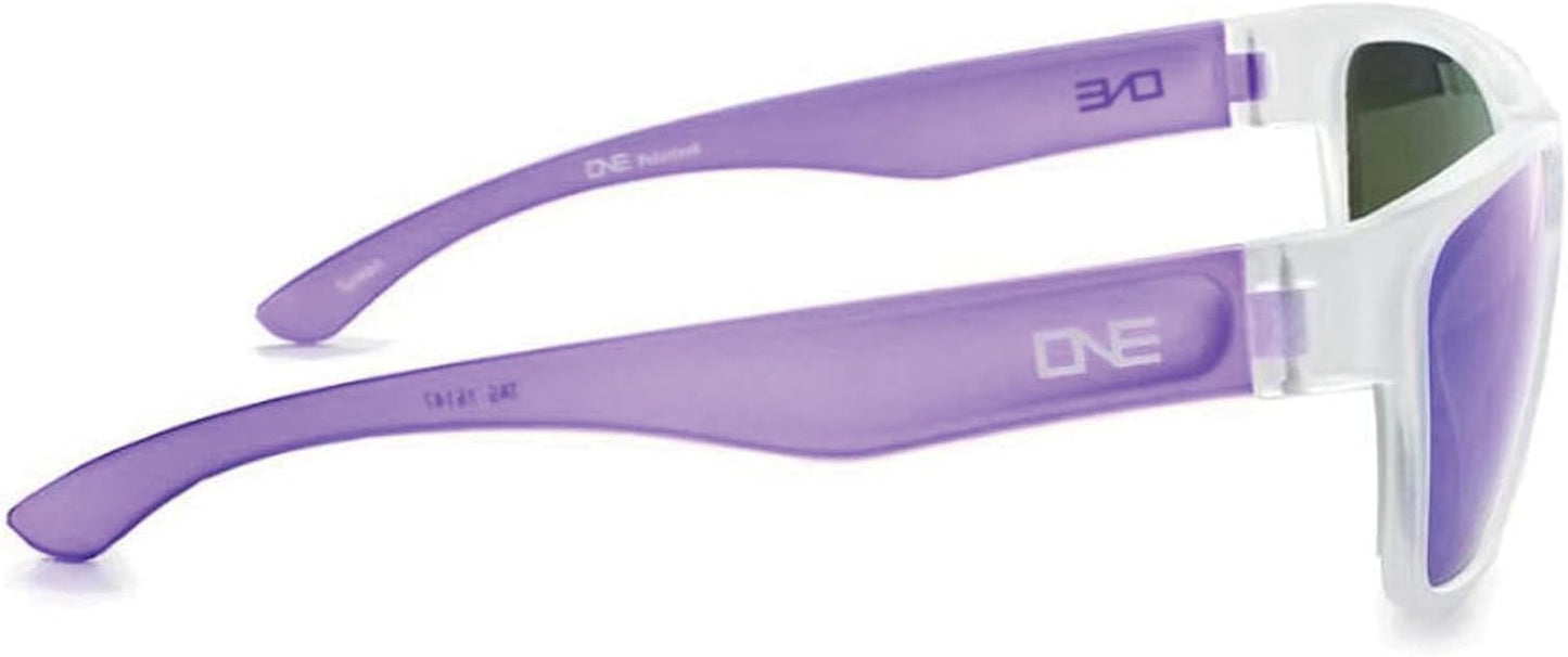 Optic Nerve Tag Polarized Kids Sunglasses – Lightweight Shield Frame, UV Protection, Anti-Glare – Unisex Fit