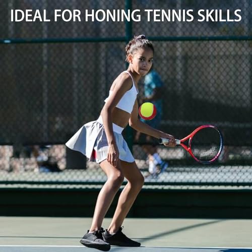 Kid Tennis Balls 20 Pack with Red Variation - Low Compression Stage for Beginners