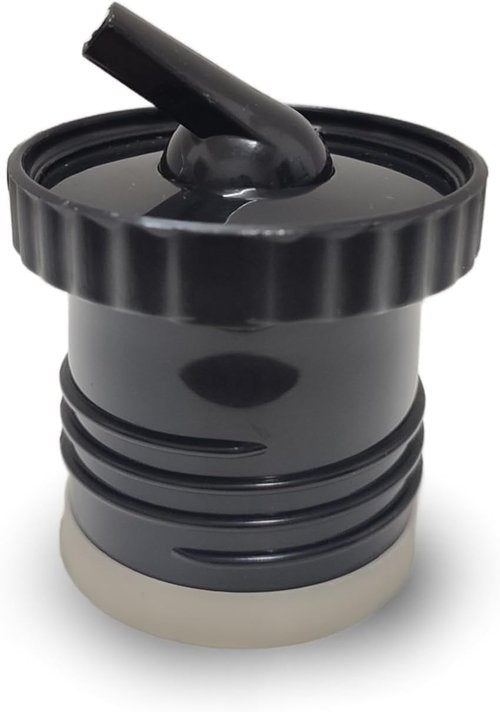 DelCampoXT Termo/Thermal Stopper Pico de Mate Stanley Replacement Cap - Fits Classic Vacuum Insulated Wide Mouth Bottles (1.1QT, 2QT) (Black)