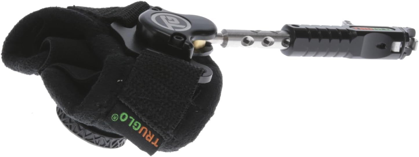 TRUGLO unisex adult Side-Lock Connection Archery Compound Bow Release Aids, Black, One Size US
