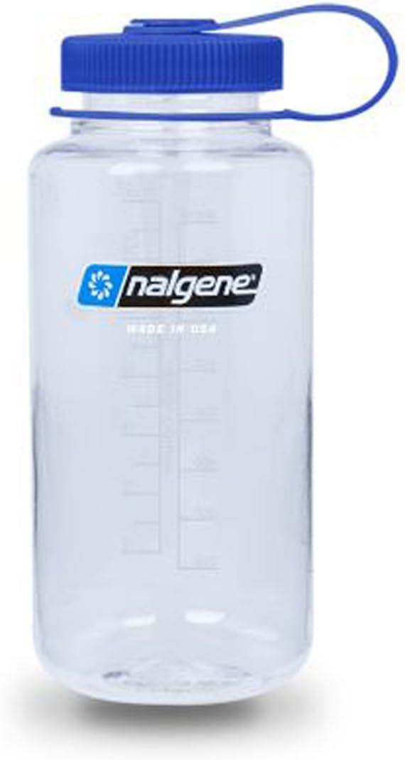 Nalgene Wide Mouth Bottle, 32 oz, Cerulean