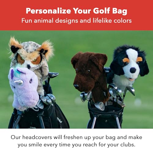 Premium Parrot Driver Headcover for Golf Clubs - Fits Up to 460cc