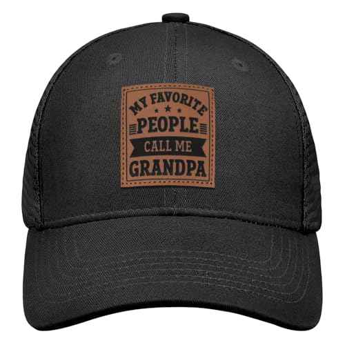 Funny Gifts for Grandpa,Grandpa Gifts from Grandkids,Birthday Gift,Trucker Hat for Men Mesh-Back Baseball Cap