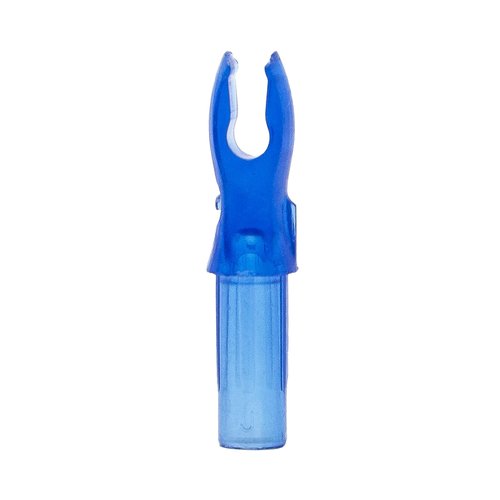 Bohning A Nock, for .204 Shafts (Small, X-Nocks, 5mm) 12 Pack, Electric Blue