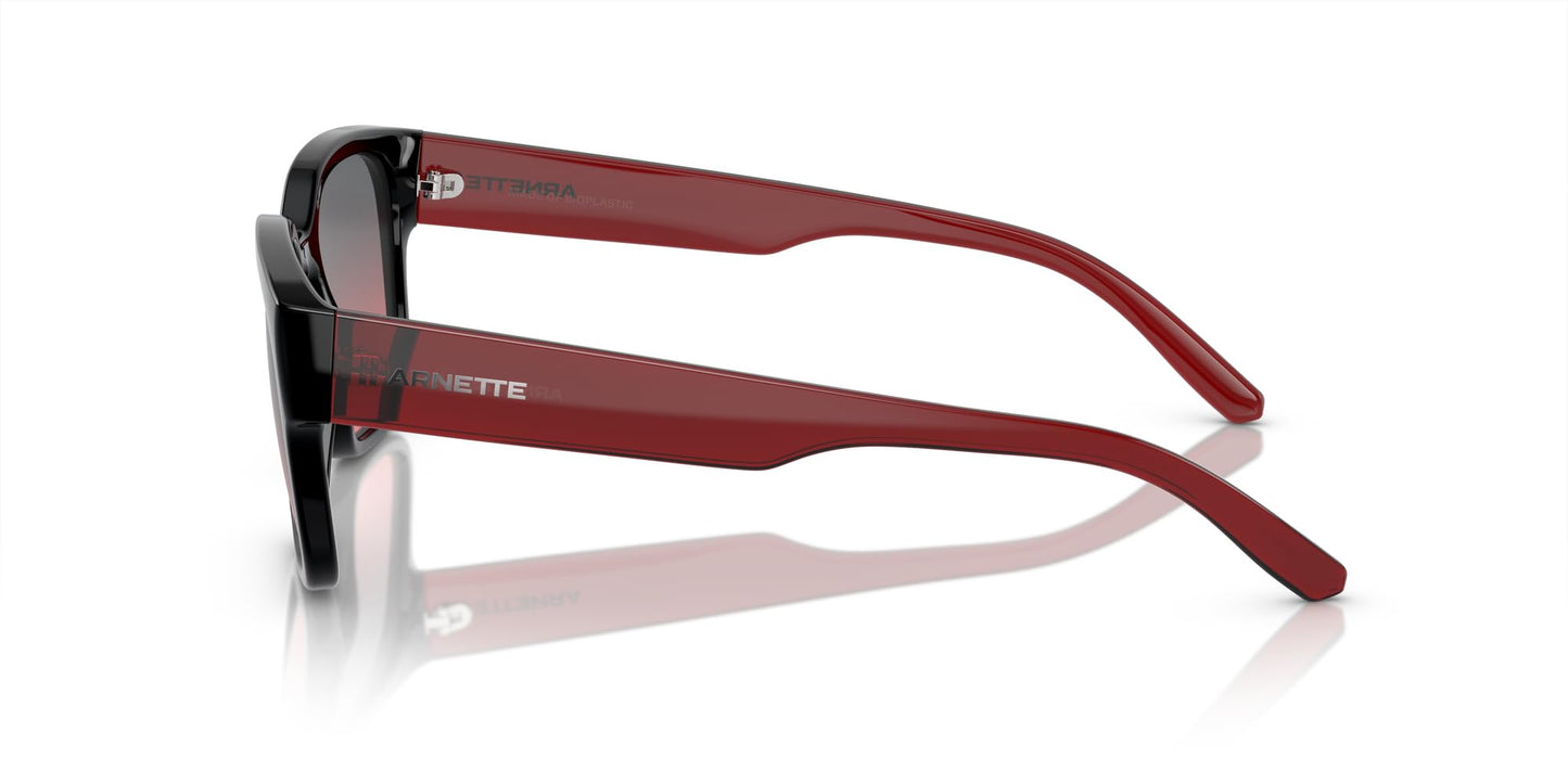 ARNETTE Sunglasses AN 4325 275377 Hamie Black Fifty Red/Dark Gre