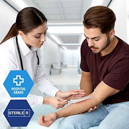 MED PRIDE Calcium Alginate Rope Dressing Pack of 5 Sterile Highly Absorbent for Gaping Wounds Burns Ulcers 2cm X 30cm
