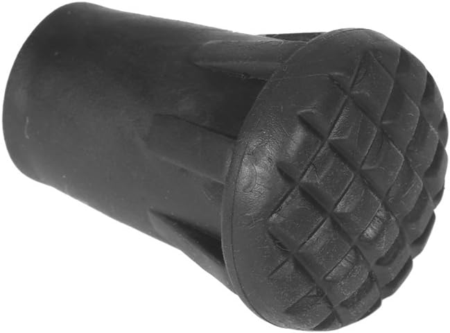 FILFEEL Hiking Stick, 6pcs/Set Replacement Outdoor Trekking Pole Tip End Walking Cover Protector