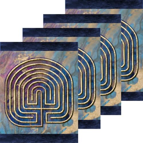 Finger Labyrinth Activity Pages Pack 2: Focus Tools for Stress, Anxiety & Attemtion Management