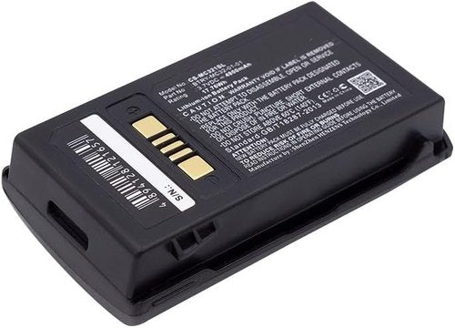 Battery for Zebra MC3200, MC32N0, MC32N0-S, MC3300, fit for BTRY-MC32-01-01, BTRY-MC32-52MA-01, BTRY-MC32-52MA-10, BTRY-MC33-52MA-01