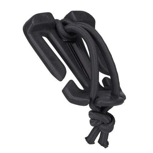 CAT Outdoors Web Dominator MOLLE Webbing Straps (4 Pack) - MOLLE Bungee Straps - Backpack Strap Keeper - Elastic Webbing Keepers - MOLLE Gear Straps (Black)