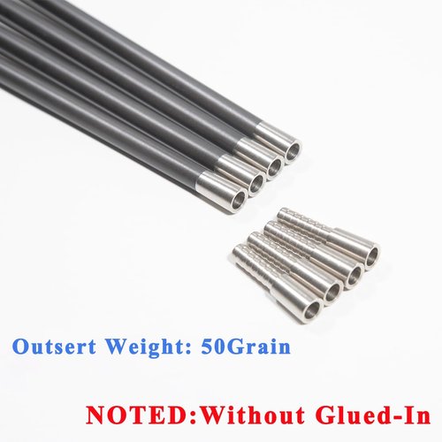 QunYing Archery .204" Carbon Hunting Arrows 30 inch 300 340 350 Spine for Compound Recurve Bow 12PCS 300