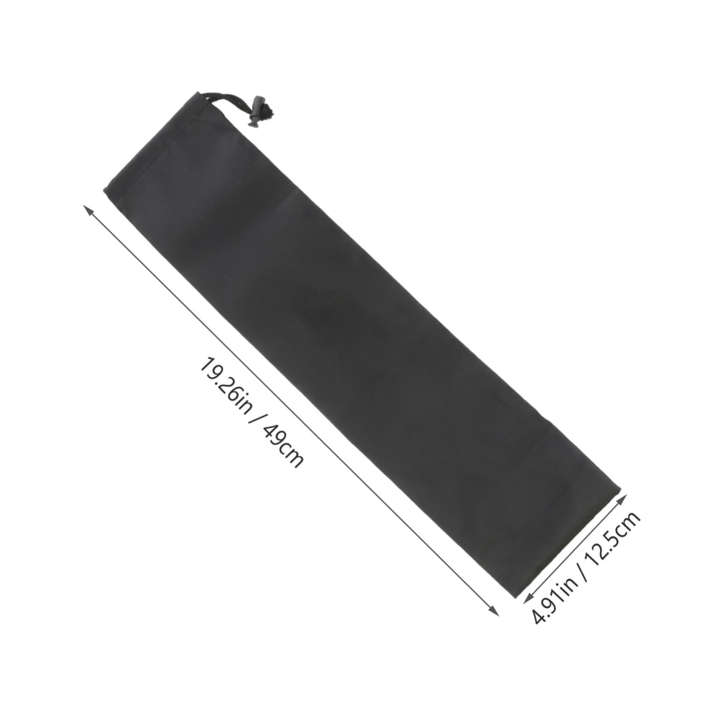 4Pcs Tent Pole Bag Walking Stick Bag Hiking Poles Bag Pole Carry Case Tarp Pole Bag Fishing Rod Bag Alpenstock Buckle Storage Bag