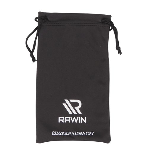 RAWIN Outdoor Sports Sunglasses | Premium UV Protection | Stylish & High-Performance (Matt White Frame/Black-Red REVO Lens)