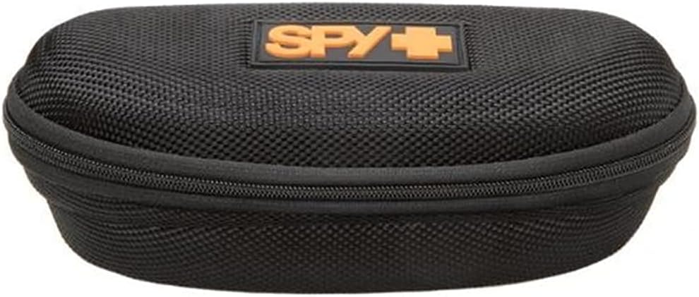 Spy Optic Cyrus Sunglasses Soft Matte Black with Happy Gray Green Polarized Lens + Case