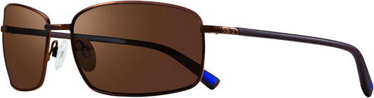 Revo Sunglasses Tate: Polarized Lens Filters UV, Small Rectangle Metal Wrap Frame