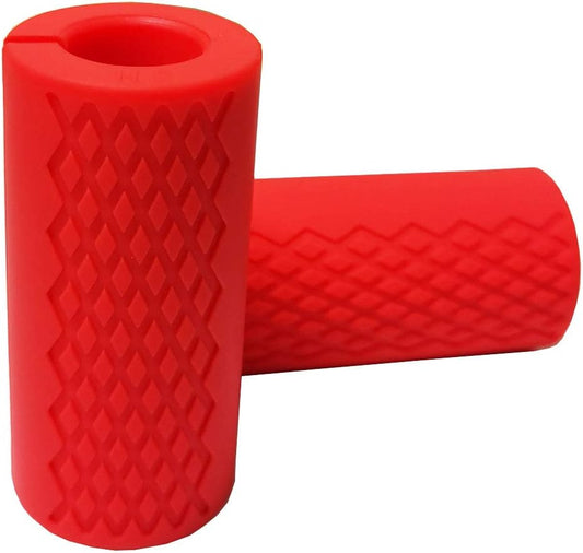 Weight Bar Grips Fit Standard Barbell, Dumbell Handles, Thick Bar Training Adapter for Weightlifting & Cable Attachments Fitness Training Rope Grips for Body Arm Forearm Builder Strength