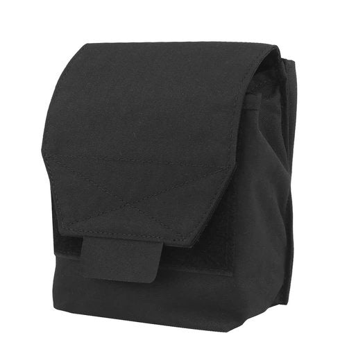 Tactical Utility Pouch Multipurpose Outdoor Molle Dump Pouch Storage Solution for Camping, Hiking, and Tactical Gear, Durable and Versatile Organizer Bag (Black)