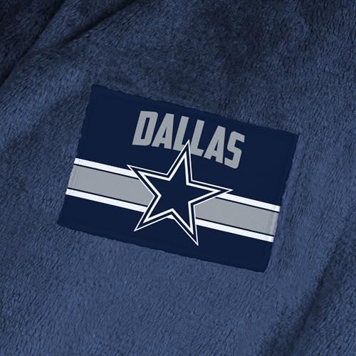 WNBA Unisex Silk Touch Bathrobe - Dallas Cowboys Large X-Large Rollout Navy